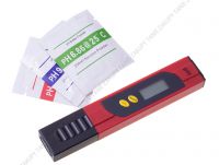 Cyfrowy miernik tester pH wody - czerwony