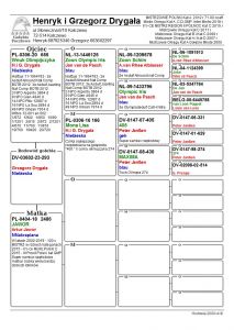 DV-03602-23-293 VAN DE PASCH X JAWOR - AUKCJA NOWOROCZNA - SAMIEC