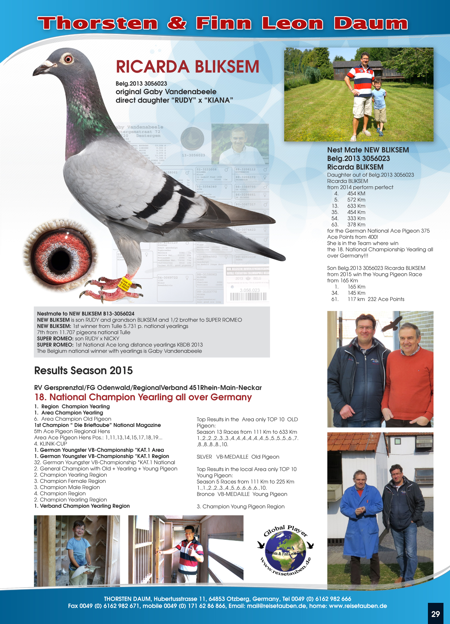 DV-04939-16-716 oryg Thorsten Daum wnuczka najlepszej pary