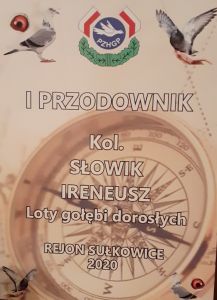 Ireneusz Słowik z oddziału Myślenice -Bon na młodego z rocznika 2021 
