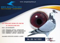 NL 20 1611051 ROSPŁOCH MARIUSZ & JANUSZ - 34m FINAŁ, 30 AS LOTNIK- 4/5 KONKURSÓW!!! 24m. - 3 Konkurs !!