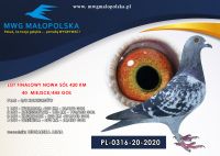 PL 0316 20 2020 BEDNARSKA ANNA , FINAŁ - 40m, Konk. nr 1 - 86m, Konk. nr 4 - 64m, 74 - AS LOTNIK !!