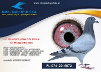 PL 076 20 5072 LADEMAN ZDZISŁAW - 48m FINAŁ Konk nr 4 - 33m!! 57 -AS LOTNIK