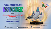 Voucher nr 3 -   Pakiet 3 młode + 1 gratis z rocznika 2026